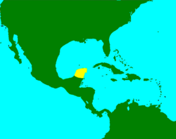 Karte von Yucatán