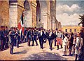 Image 28President Alejandro Woss y Gil taking office in 1903. (from History of the Dominican Republic)
