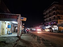 Arua City at night. Ombaci is suburb of Arua City