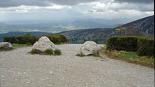 Le belvédère au km 9,65.