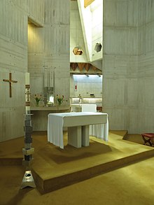 Blessed Sacrament Chapel, with Paschal Candle Stand, Clifton Cathedral