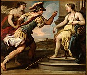 Céfalo y Procris ante Diana, 1695, de Luca Giordano.