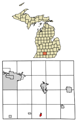 Location of Tekonsha, Michigan