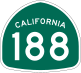 State Route 188 marker