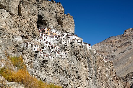 Phugtal Monastery, by Tagooty