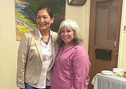 Deb Haaland & Rigina Wright