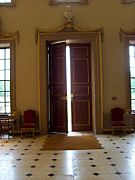 Main door of Ditchley House