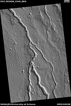 Channels, as seen by HiRISE under HiWish program