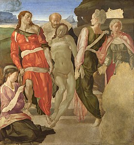 The Entombment, by Michelangelo