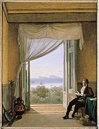 Schinkel à Naples (1824), Berlin, Alte Nationalgalerie.