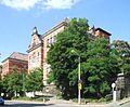 Schule mit Turnhalle und Direktorenwohnhaus, Gymnasium „Friedrich Schiller“, ehemaliges Realgymnasium