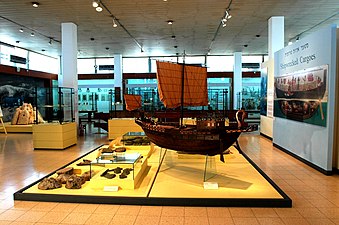 Modelo de nave romana de carga. Israeli National Maritime Museum, Haifa.