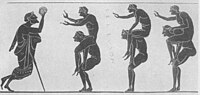 "Piggyback" game i Greece（500 B.C.）