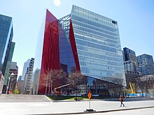 The Ilot Balmoral in Downtown Montreal served a the new NFB headquarters since 2019, in commemoration of the 80th anniversary of the founding.
