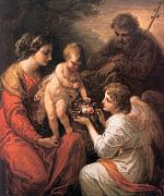 Holy Family with an angel, before 1807, Museum of John Paul II Collection