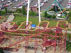 Road Runner Express à Six Flags Kentucky Kingdom