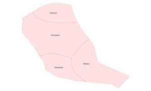 Map of Korahe Zone