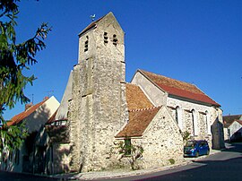 The church of Sainte-Marie, in Le Plessis-Luzarches