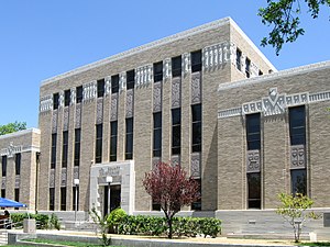 Lea County Courthouse in Lovington