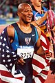 מוריס גרין, אחרי זכייתו בריצת ה-100 מ' באולימפיאדה