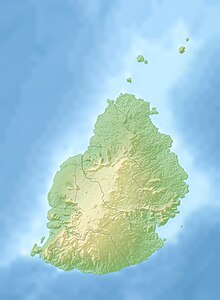 Map showing the location of Gerald Durrell Endemic Wildlife Sanctuary