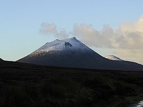 Le Morven vu depuis le nord-est.