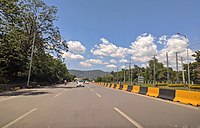 Murree Road near Kashmir chowk (Islamabad side)