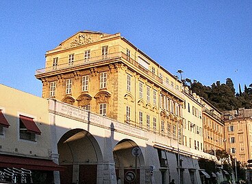 Le palais Ribotti-Caïs de Pierlas dans le Vieux-Nice.