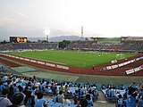 京都市西京極総合運動公園陸上競技場兼球技場（2008年9月）