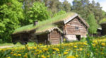 Timrat hus på Norsk Folkemuseum