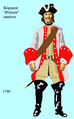 Régiment d’Orléans 1740 bis 1757