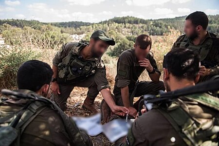 Egoz soldiers training in the northern arena