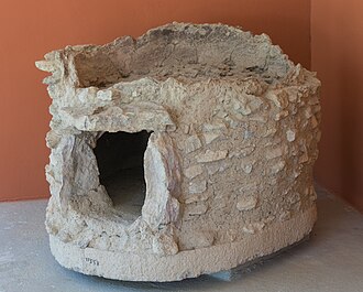 Ancient helladic stove from Eretria