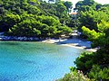 Una spiaggia di Sabbionara