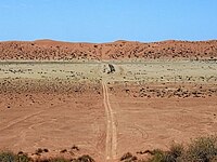 Simpson desert in Northern Territory.