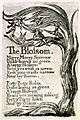 Songs of Innocence, copy U, 1789 (The Houghton Library) object 8 The Blossom ‎