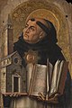 Image 19St. Thomas Aquinas, painting by Carlo Crivelli, 1476 (from Western philosophy)