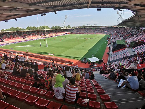 Stade Ernest-Wallon lors du Supersevens 2021