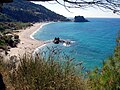 Idyllischer Strand bei Potami