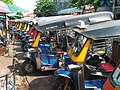 Tuk Tuk vorm Pak Klong Thalad, Bangkok 2005