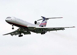 Tupolev Tu-154 Aeroflot.