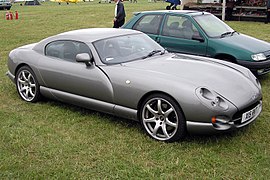 TVR Cerbera avec la nouvelle face avant