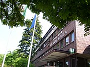 The Town hall of Rákosmente in the city center