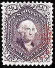 Washington, general issue of 1862, 24c