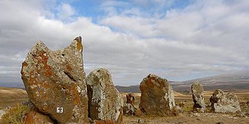 Hilera de piedras