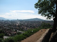 Zuta tabija - Yellow Fortress view of Sarajevo