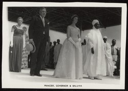 Princess Alexandra representing the Queen at the independence celebrations at Lagos, 1 October 1960