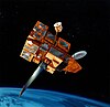Artist's drawing of the ADEOS II satellite