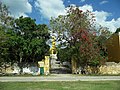 Iglesia de la hacienda San Lorenzo de Aké.