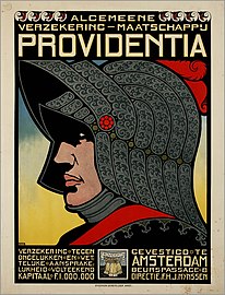 Affiche pour la caisse mutuelle Providentia (1900)